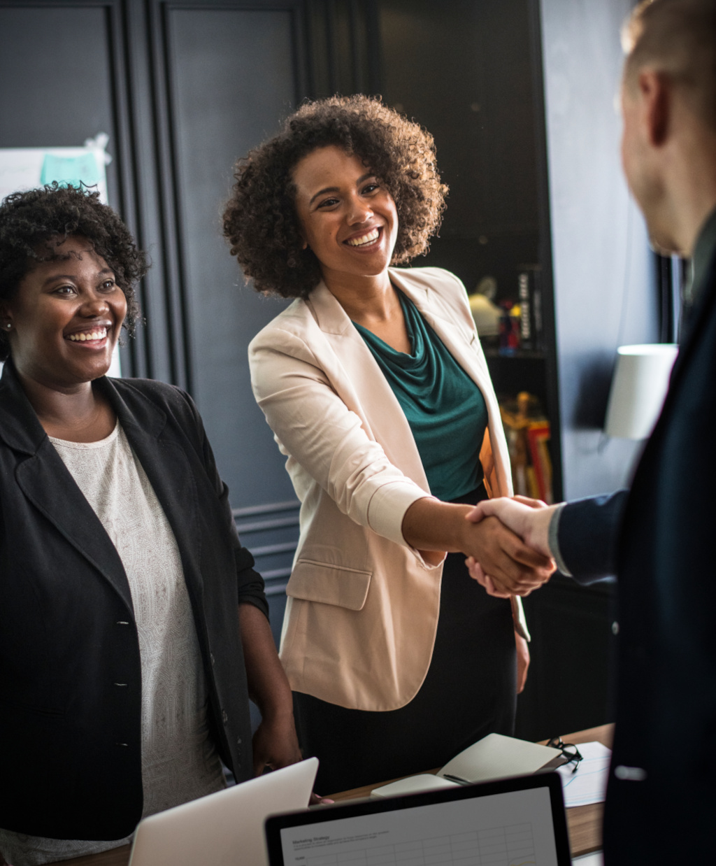 Small business worker