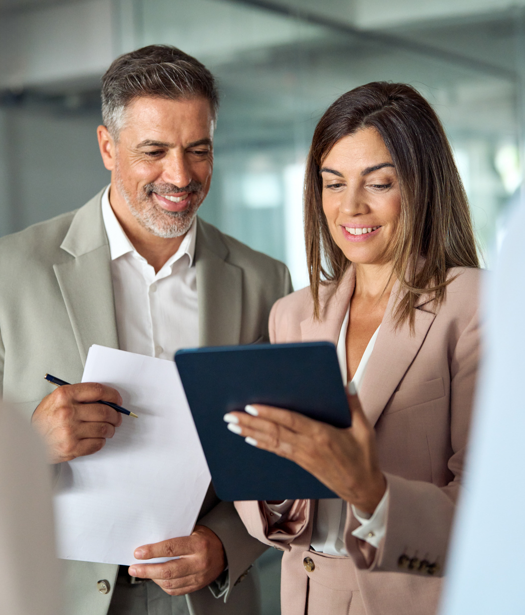 Small business worker